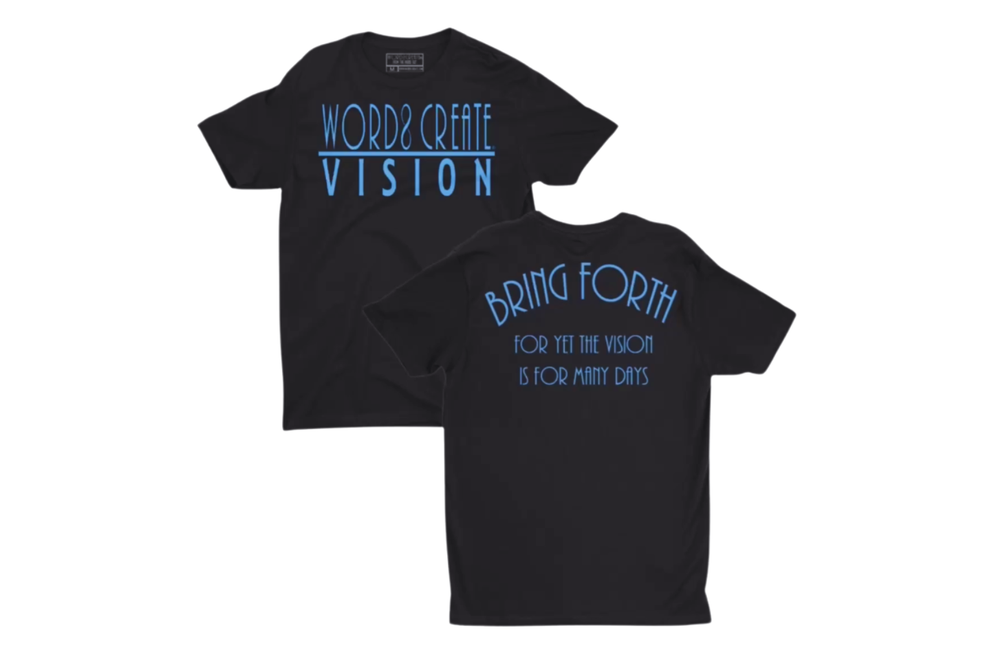 Align Your Vision Black and Sky Blue