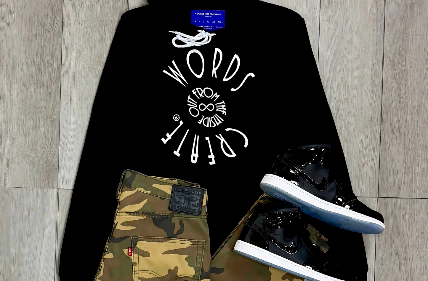 From The Inside Hoodie Bring Forth "Vision" Black and White