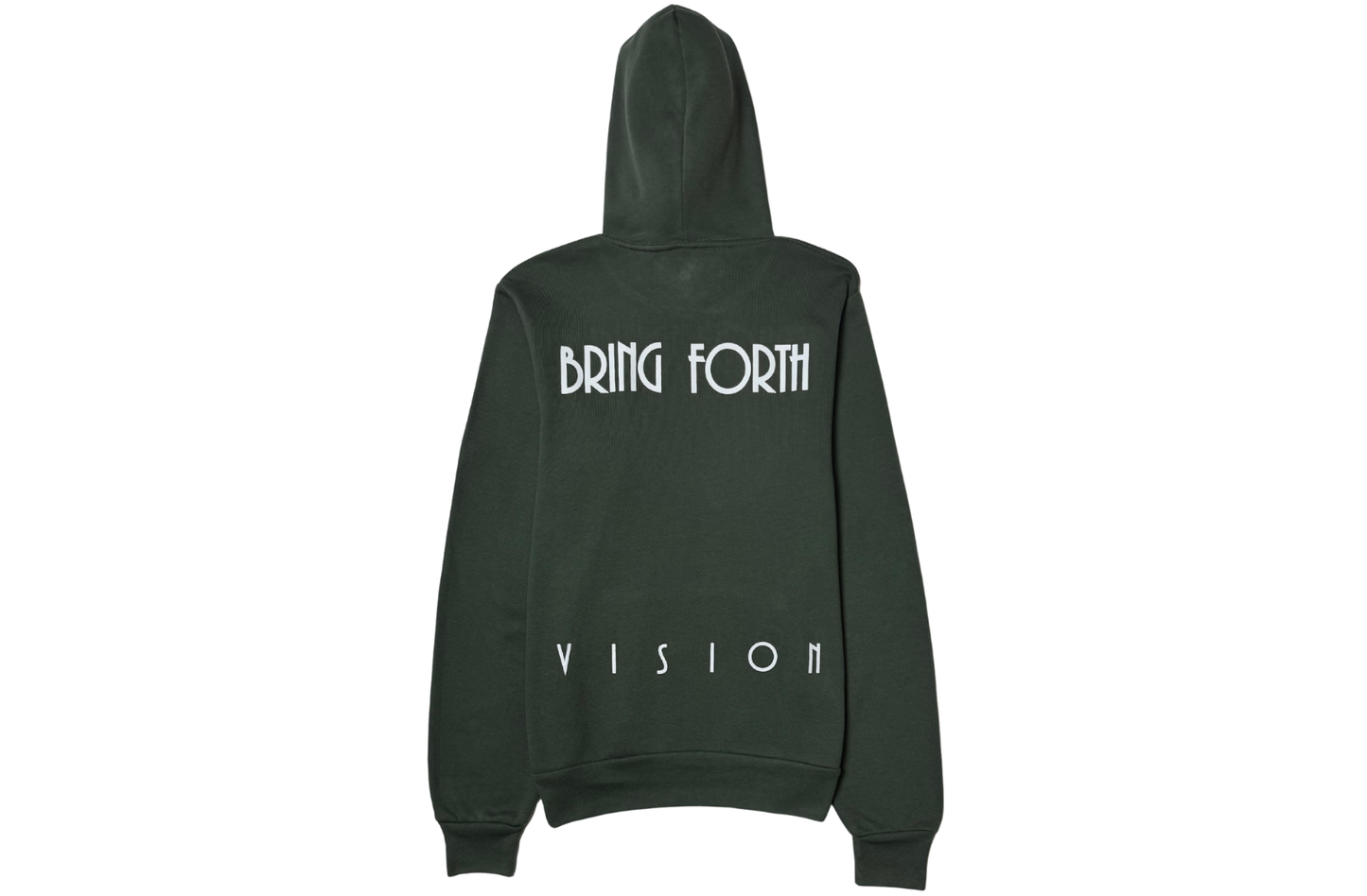 From The Inside Hoodie Bring Forth "Vision" Military Green and White