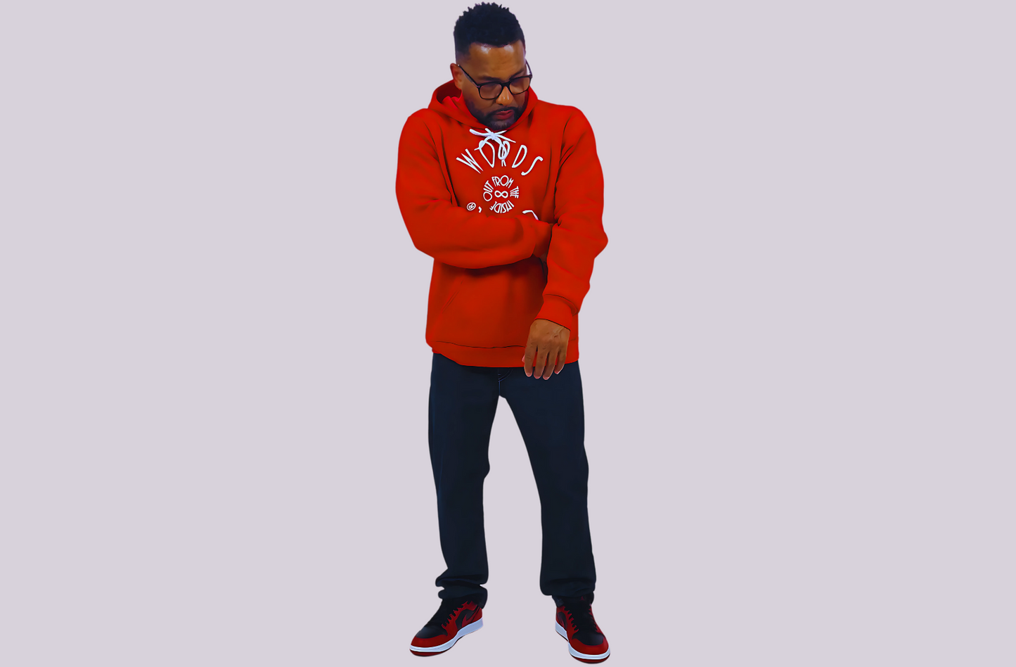 From The Inside Out Hoodie Bring Forth "Vision" Red and White