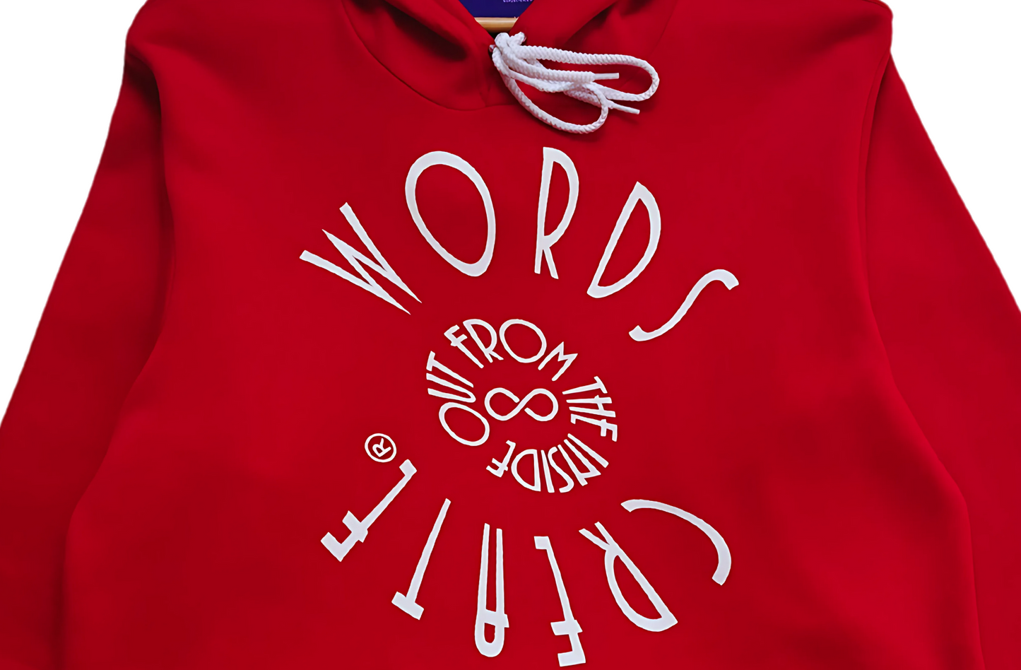 From The Inside Out Hoodie Bring Forth "Vision" Red and White