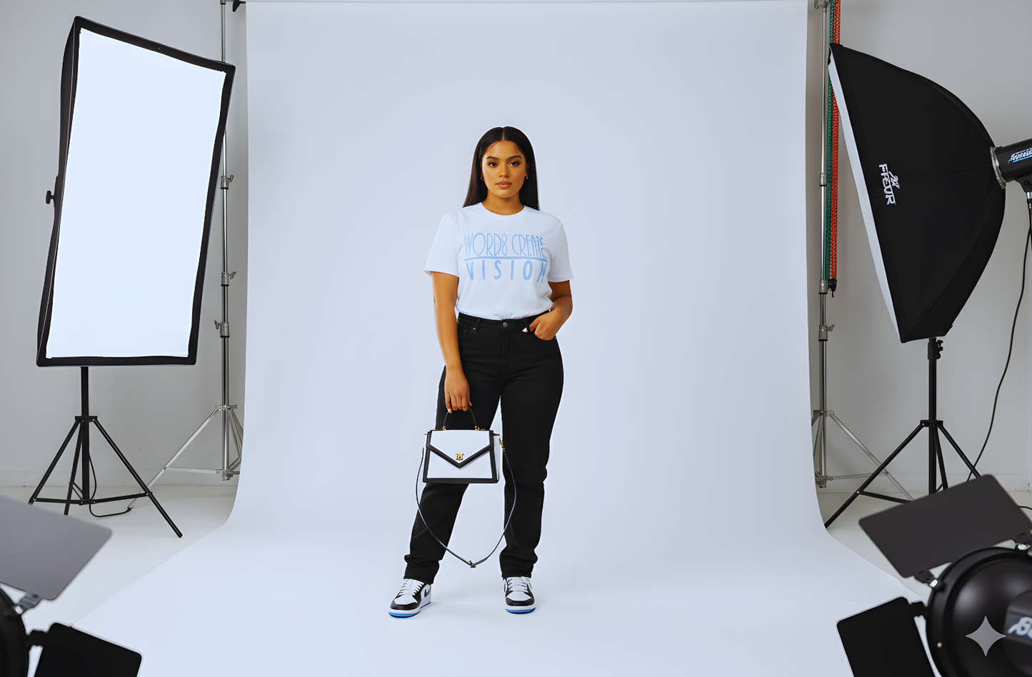 Align Your Vision White and Sky blue
