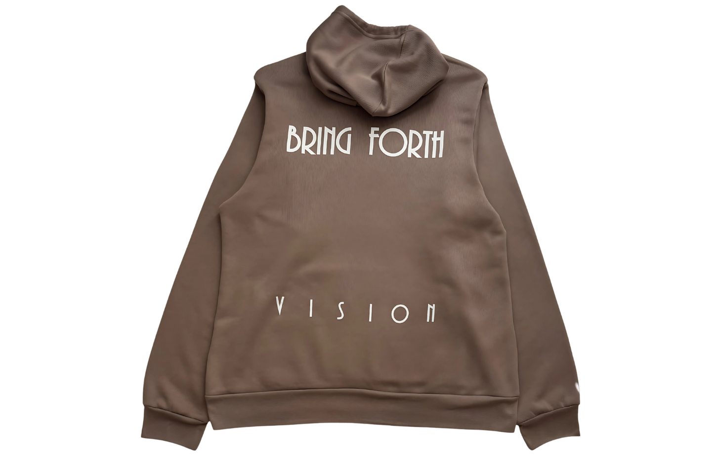 From The Inside Out Hoodie Bring Forth "Vision" Tan and White