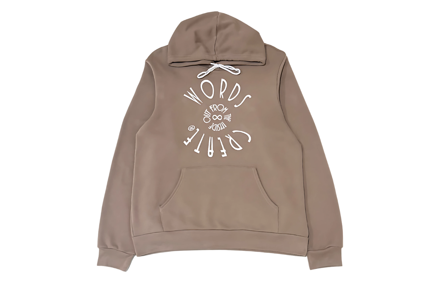 From The Inside Out Hoodie Bring Forth "Vision" Tan and White