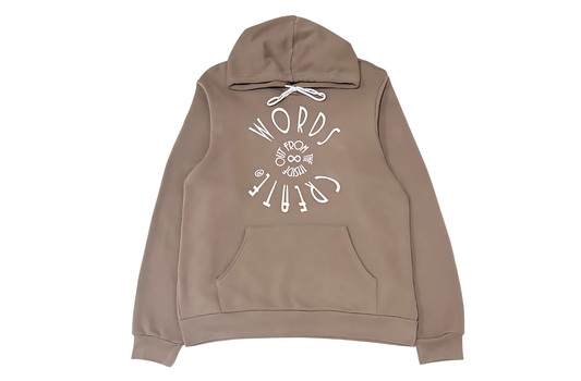 From The Inside Out Hoodie Bring Forth "Vision" Tan and White