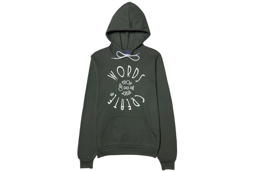 From The Inside Hoodie Bring Forth "Vision" Military Green and White
