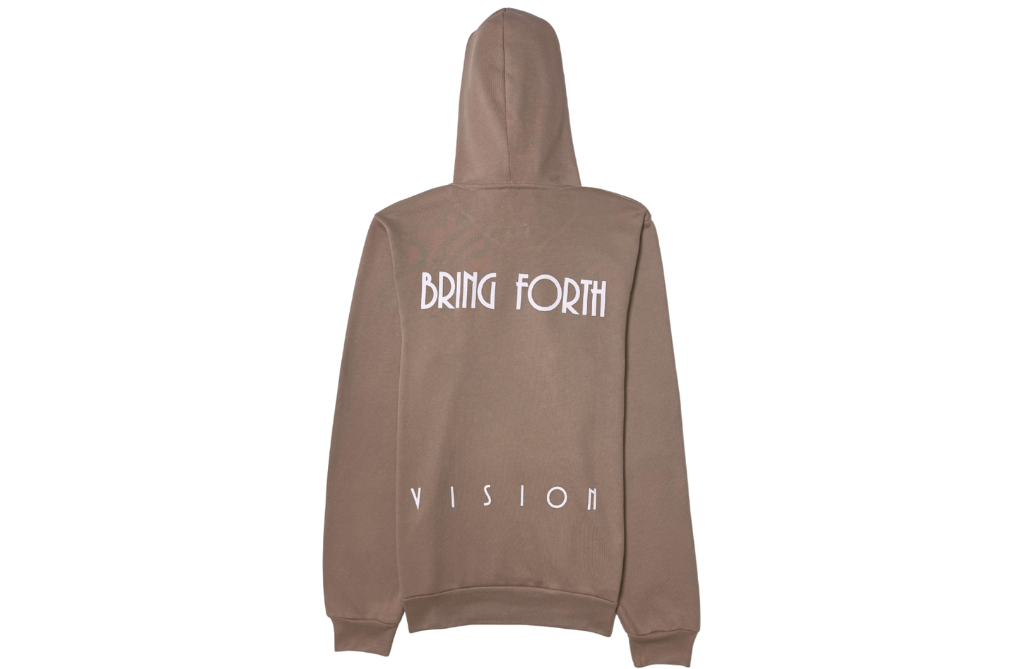 From The Inside Out Hoodie Bring Forth "Vision" Tan and White