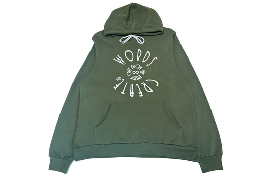 From The Inside Hoodie Bring Forth "Vision" Military Green and White