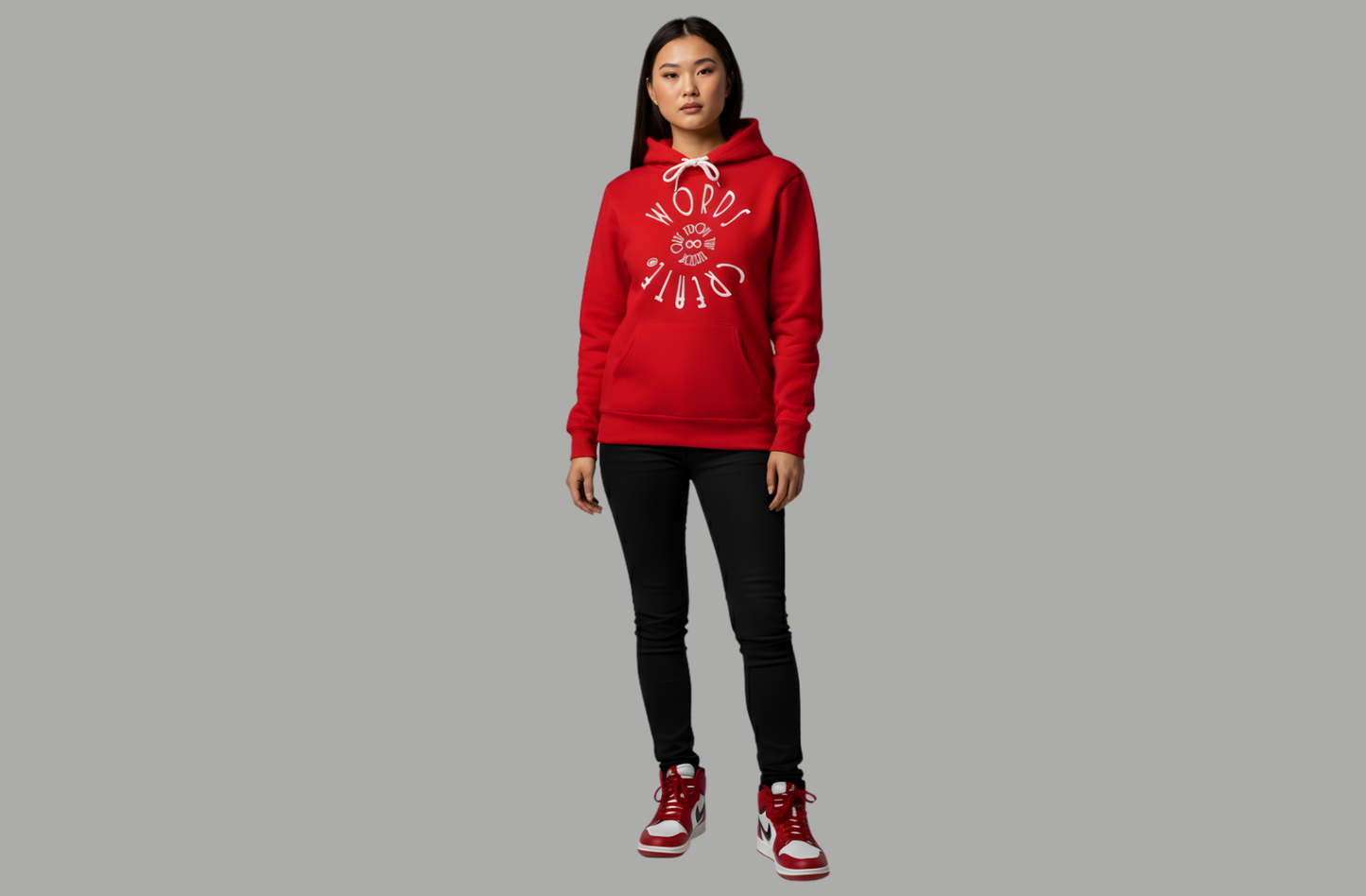 From The Inside Out Hoodie Bring Forth "Vision" Red and White